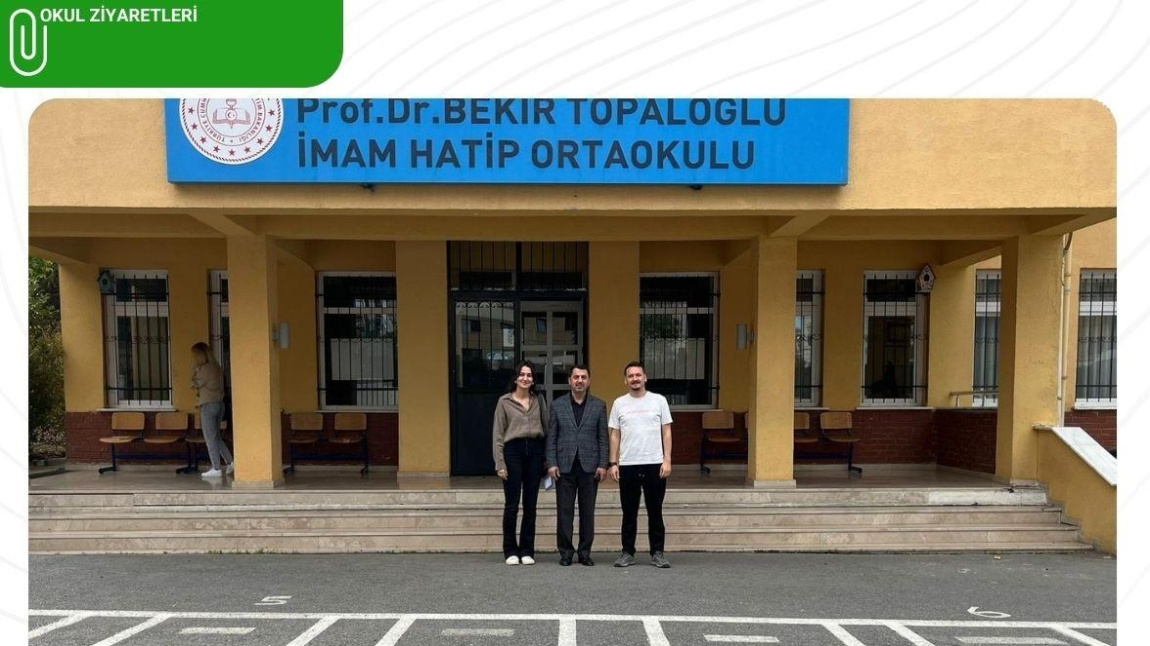 Nazmi Duhani İlkokulu ve Prof. Dr. Bekir Topaloğlu İmam Hatip Ortaokulu Ziyaretlerimiz Gerçekleşti